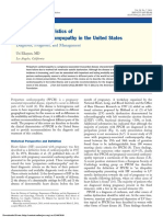 Clinical characteristics for peripartum cardiomyopathy