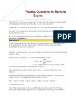 Probability Practice Questions For Banking Exams