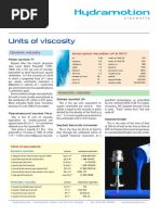 Viscosity Conversion Chart Guide | PDF | Classical Mechanics ...