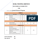 PHD (MGT) Sample Test Paper-Spring-2017