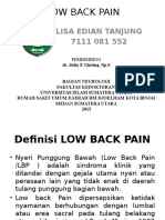 Low Back Pain