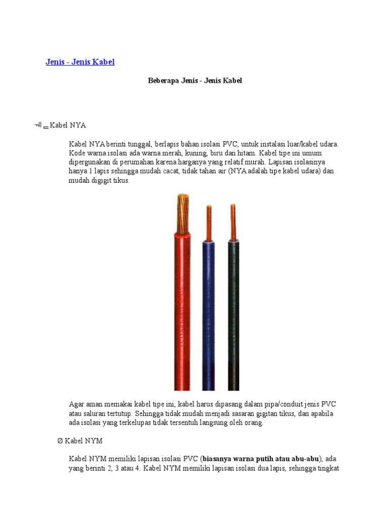 JENIS JENIS KABEL LISTRIK.docx