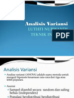 Analisis Variansi