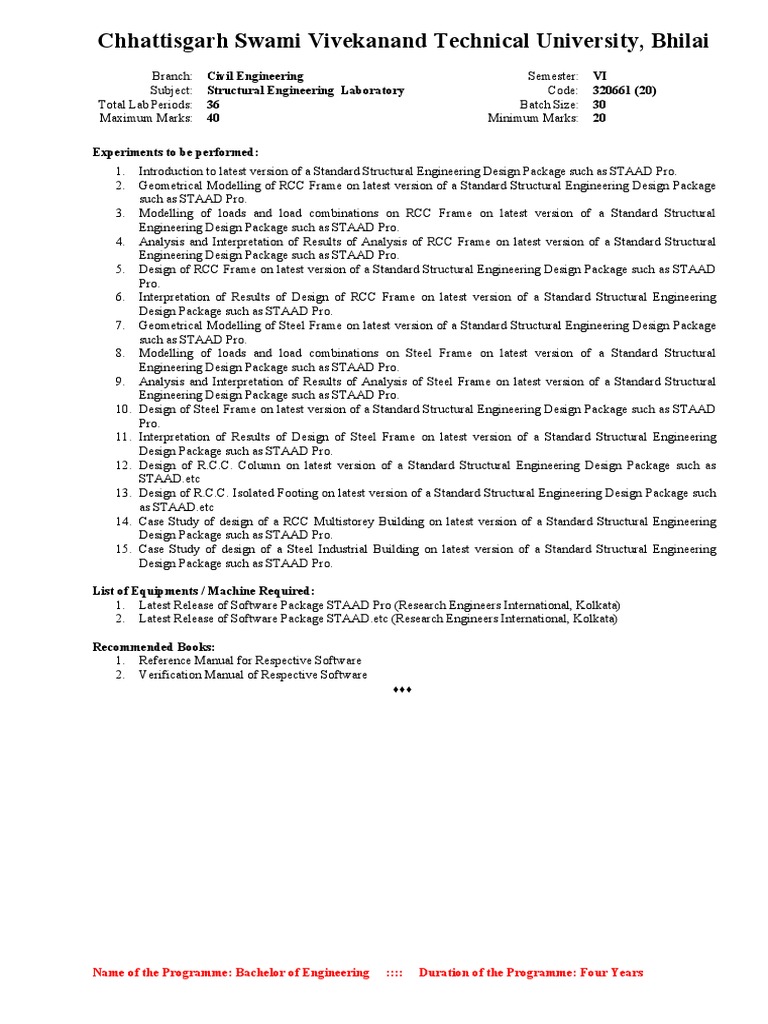 Staad Pro Pdf Structural Engineering Structural Load