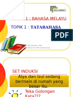 Modul 1 Bahasa Melayu Topik 1 Tatabahasa