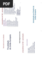 Fiscalidade Da UE 4folhas