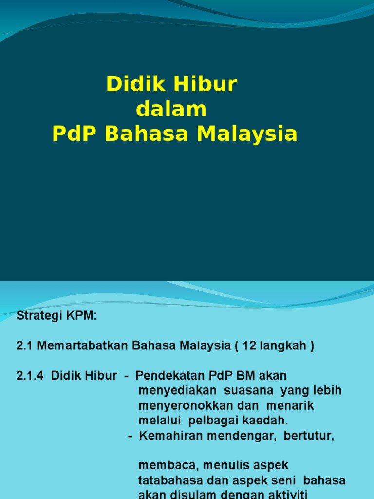 Mbm Didik Hibur Pdf