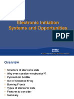 Electronic Initiation Systems and Opportunities