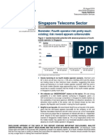 Singapore Telecoms by Credit Suisse