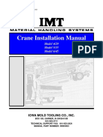 Crane Installation Manual: Model 4/29 Model 5/35 Model 6/45