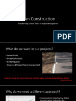 Lean Construction