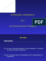 Introdução à Biofarmacia e Fatores que Influenciam a Absorção Oral