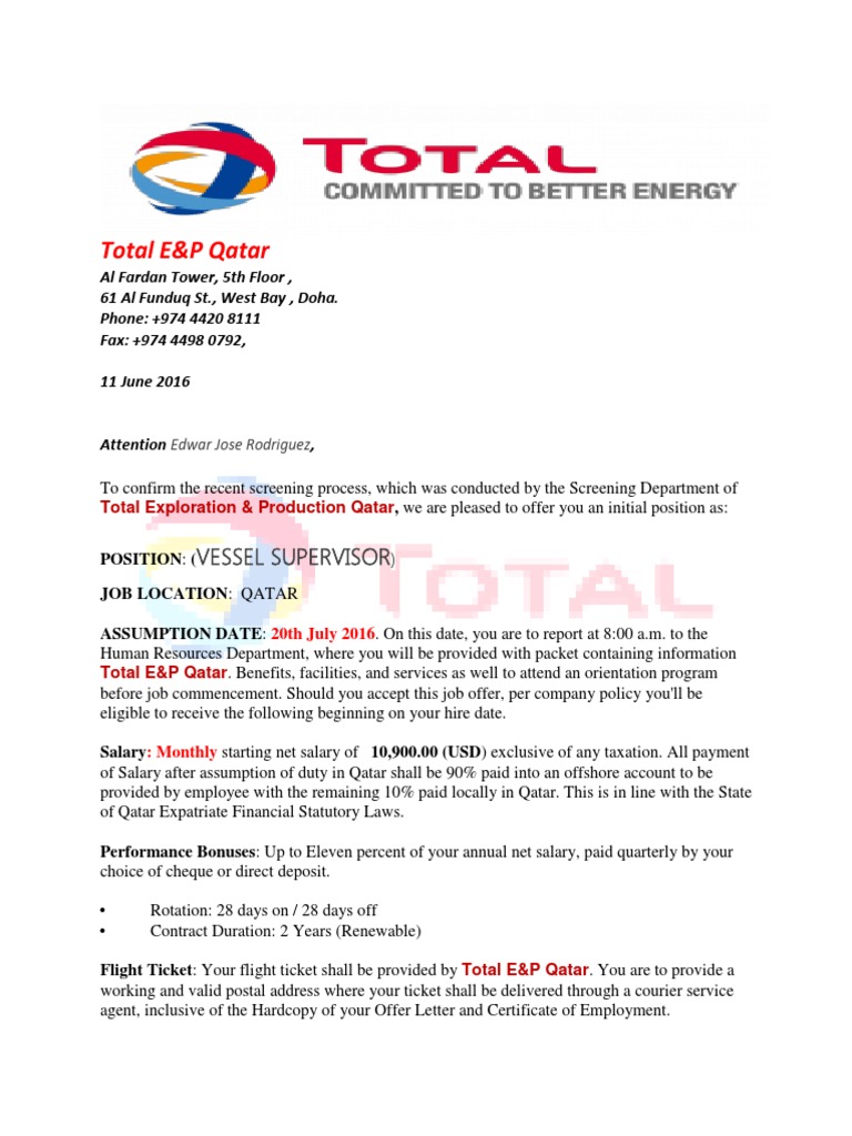 total-qatar-employment-contract-terms-edwar-jose-rodriguez-pdf-pdf