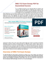 Christmas Offer 30% Discount on MB2-712 Exam - MB2-712 Dumps PDF