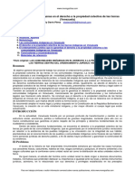 Comunidades Indígenas-Derecho-Propiedad Colectiva de Las Tierras-A. Davis Pérez -2008-Monografía