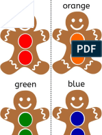 Gingerbread Color Match Game
