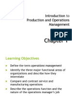Introduction To Operations Management-Ch 1 (Stevenson)