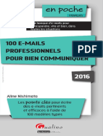100 E-Mails Professionnels Pour Bien Communiquer 2016