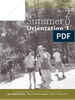 UT 2010 Summer Orientation Guide