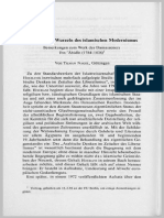 Nagel Autochthone Wurzeln Des Islamischen Modernismus ZDMG1996