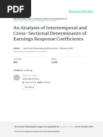 Collins and Kothari - 1989 JAE Paper