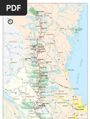 Appalachian Trail Map Pdf Appalachian Trail Map (2005) | Pdf | Appalachian Trail | Hiking