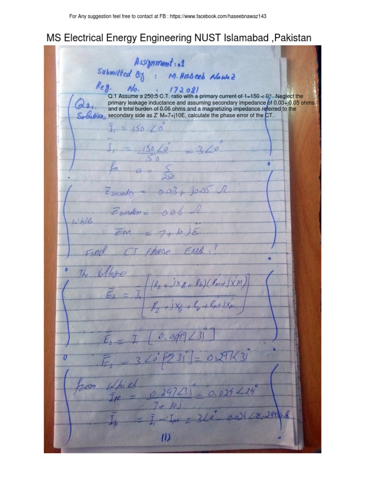 Solution Manual Power System Protection by Paithankar PDF