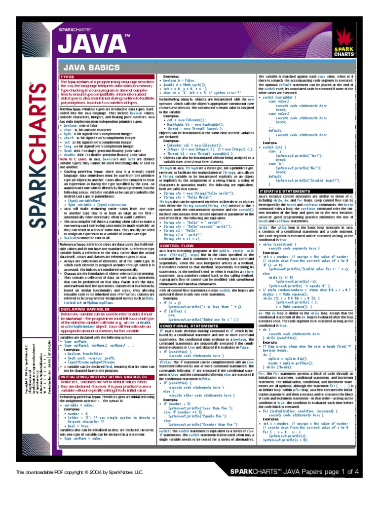 SC - Java | PDF