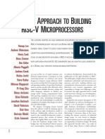 An Agile Approach to Building RISC-V Microprocessors”,