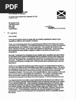 Alex Salmond's response