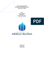 Proposal Bisnis Study Kelayakan Bisnis Rahmat Setiawan 43114010267
