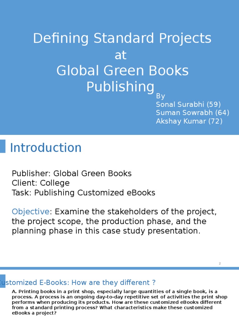 Global green books defining standards E Books Stakeholder (Corporate)