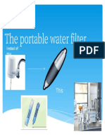 The Portable Water Filter