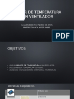 Sensor de Temperatura Con Ventilador