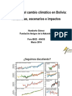 FAN Foro Cambio Climatico IBCE