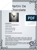 Martini de Chocolate 