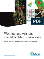 3025 GeoSoftware PowerLog Well Log Analysis Brochure
