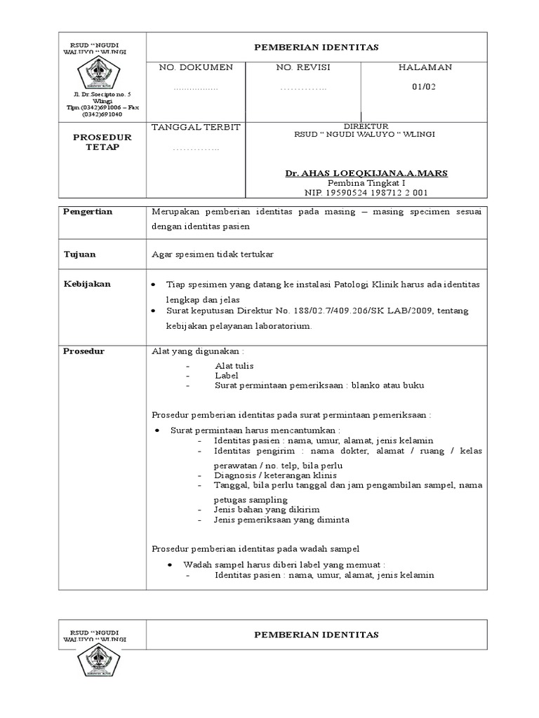 Sop Dokter Umum