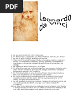 Leonardo Da Vinci