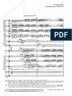 Ligeti - Ramifications (Excerpt) PDF