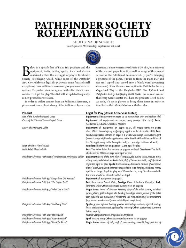PFSAdditionalResources 20160928 | PDF | Law