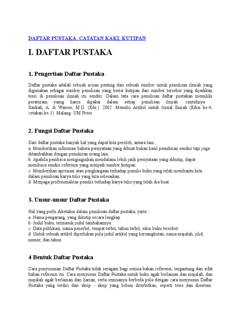 Daftar Pustaka