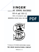 Singer 101 Owner's Manual PDF