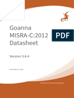 Misrac2012 Datasheet