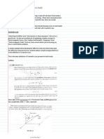 Coulombs Law and The Electric Field