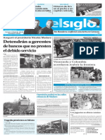 Edición Impresa Elsiglo 21-12-2016