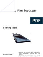 Flowing Film Separator