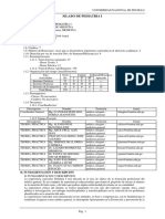 Silabo Del Curso PEDIATRÍA I