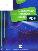 Expression Francaise Ecrite Et Orale