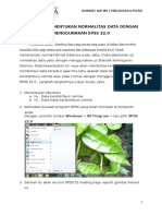 Tutorial Uji Normalitas Data